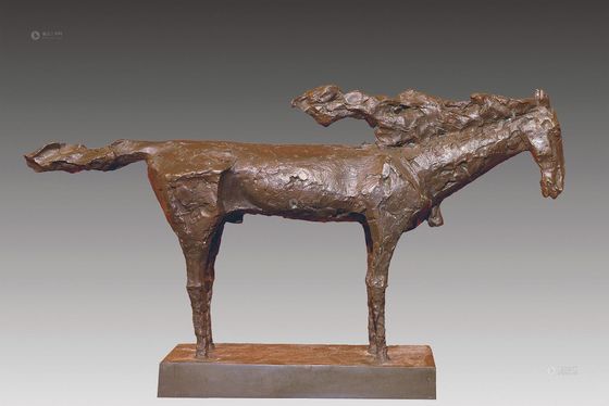 Custom Casting Indoor Metal Sculptures Copper Abstract Family Sculpture